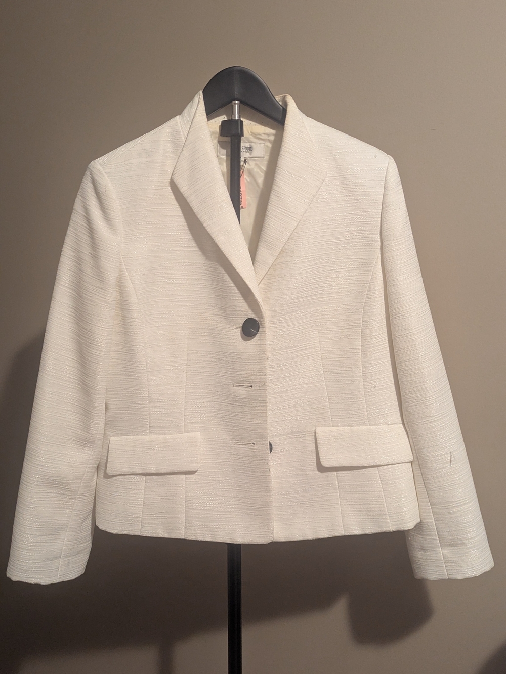 Jones Studio Off-White Tailored Women's Blazer